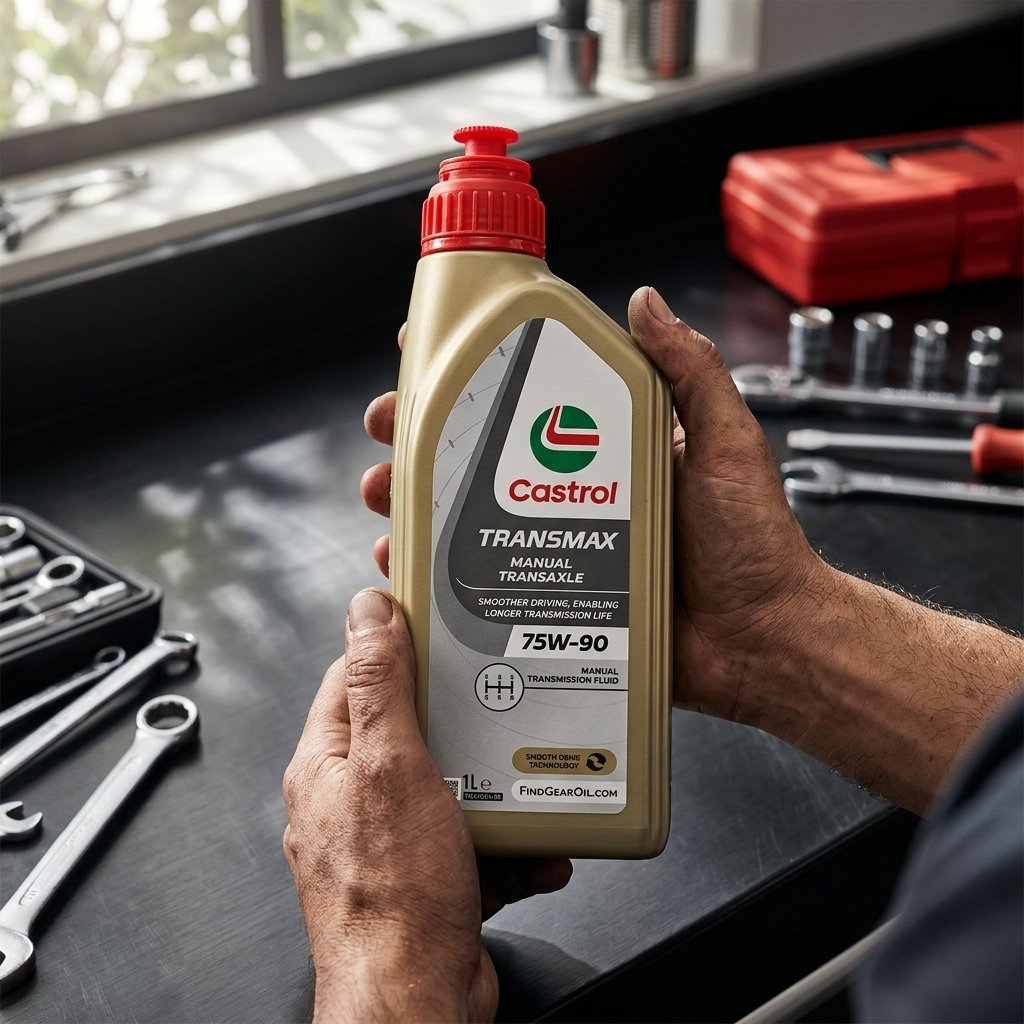 Castrol Syntrans Transaxle 75W-90 1L Sintetico Olio Motore Lubrificante Auto