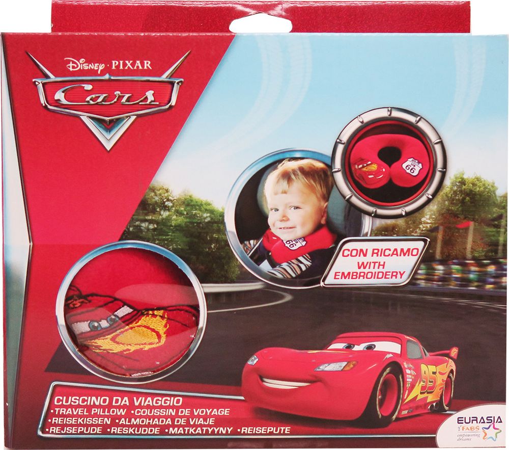 TATAWAY Cuscino da viaggio imbottito universale bambini Cars