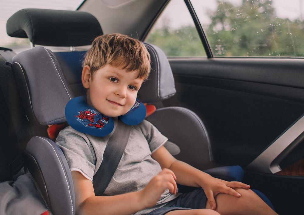 Cuscino da viaggio imbottito universale bambini Spiderman