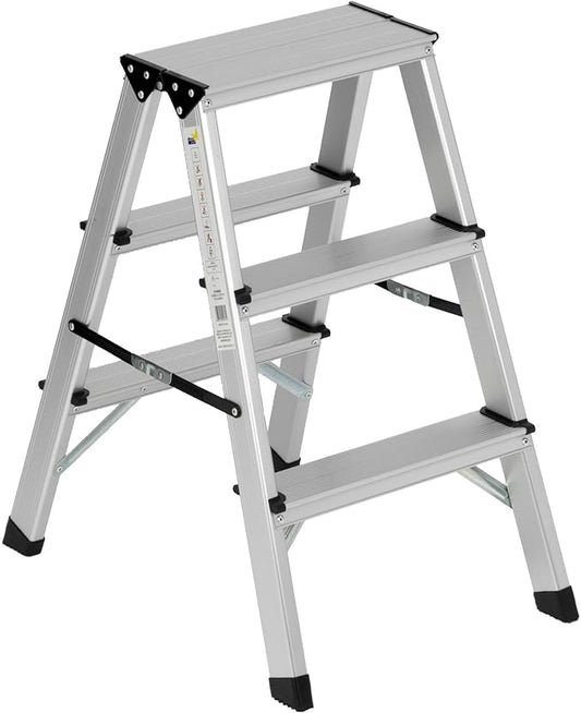 Garden Friend Sgabello alluminio Everest doppia salita portata max 150 Kg