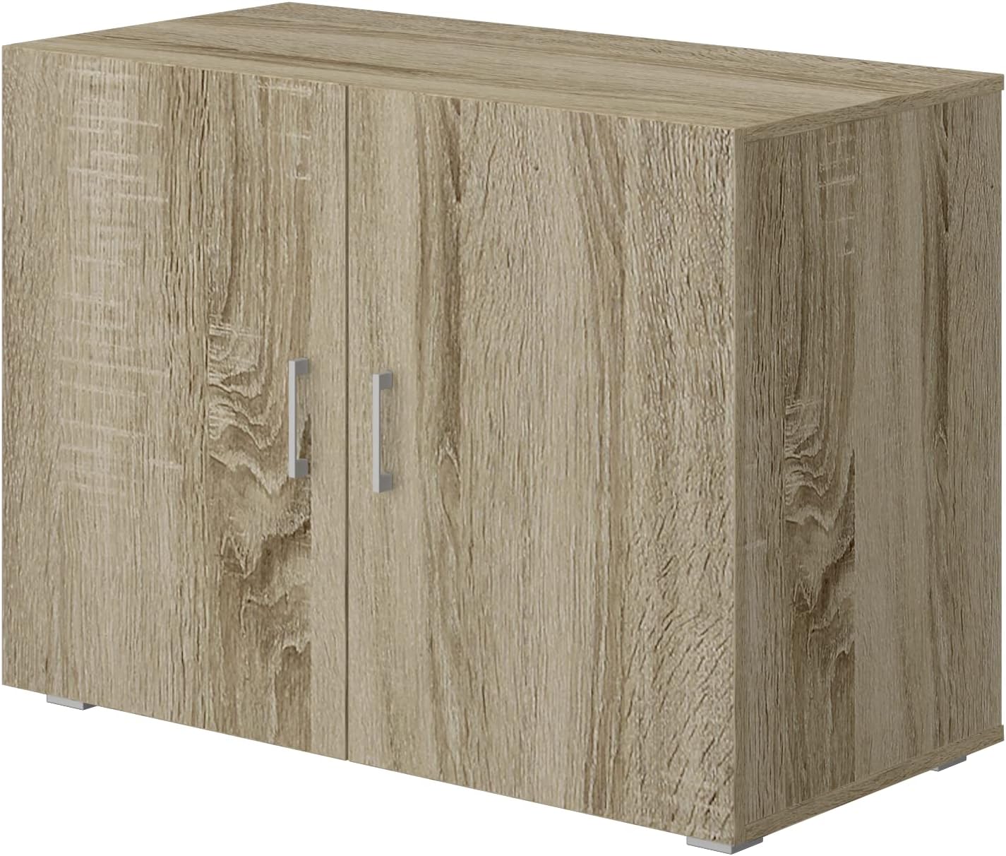 King Home MOBILE A DUE ANTE 90x45x66h cm rovere