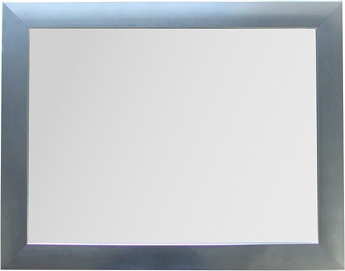 King Home SPECCHIO DA PARETE CM 46X36 C/CORNICE SILVER
