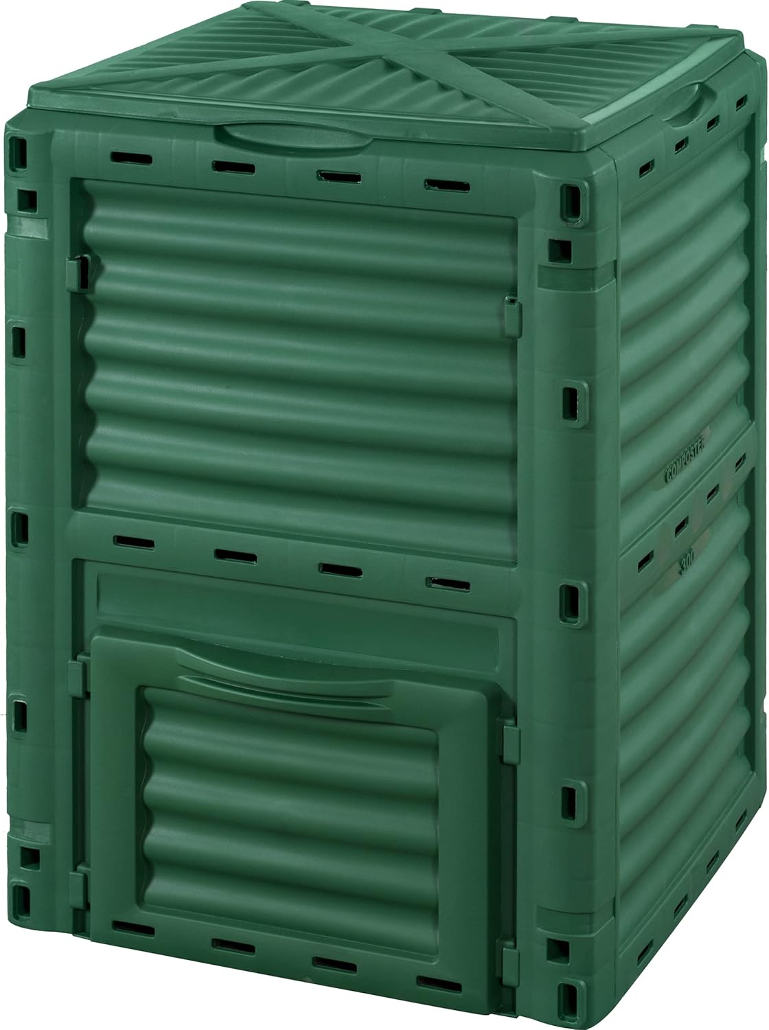 Garden Friend Composter 300 Lt. in polipropilene resistente alle intemperie.