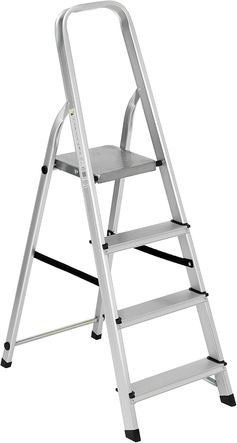 Garden Friend Scala alluminio 4 gradini 42x76x128h cm portata max.150 kg