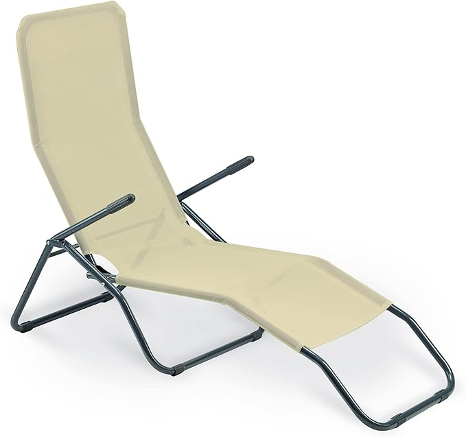 Garden Friend Sdraio Formentera basculante 57x140x96h cm beige