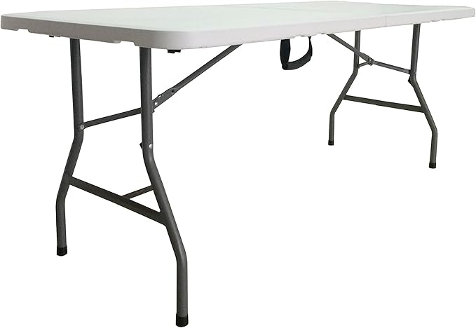 Garden Friend Tavolo Horeca pieghevole 180x74x74h cm bianco