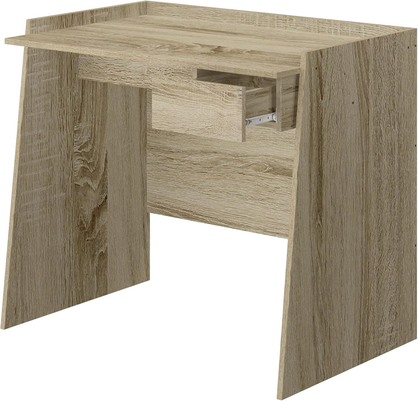 King Home SCRIVANIA CON CASSETTO 90x60x80h cm rovere