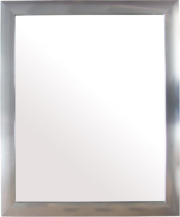 King Home SPECCHIO DA PARETE CM 56X46 C/CORNICE SILVER