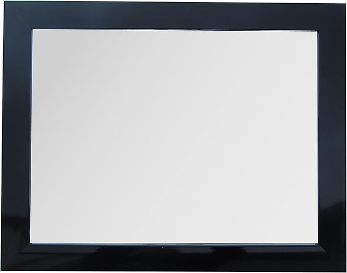 King Home SPECCHIO DA PARETE CM 46X36 C/CORNICE NERA
