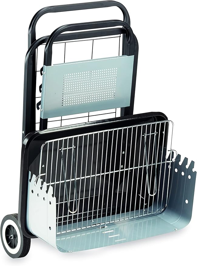 Garden Friend Barbecue Clic Clac in acciaio 60x68x86,5h cm pieghevole