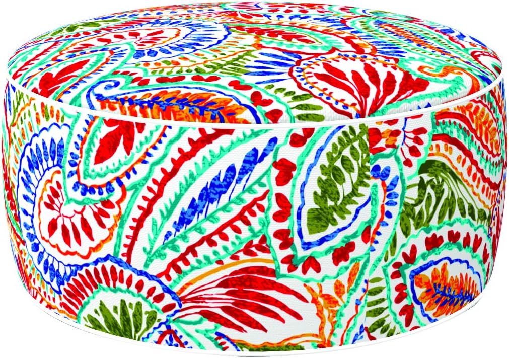 King Home POUF OTTOMAN MALACCA CM 53X53X23