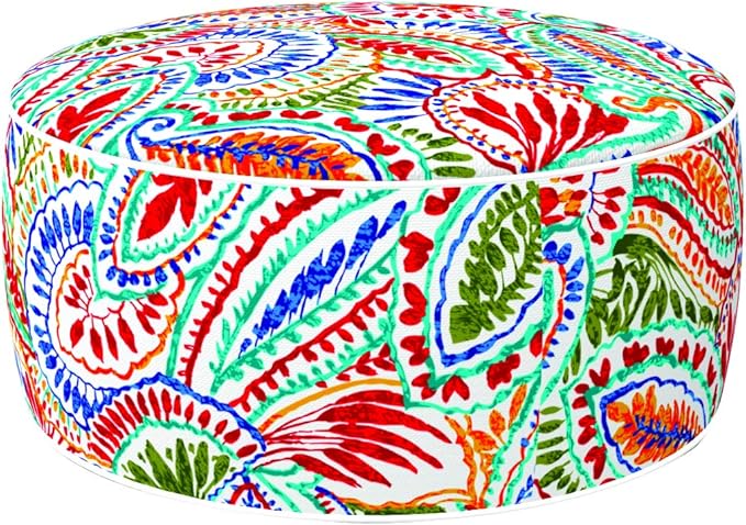 King Home POUF OTTOMAN MALACCA CM 53X53X23