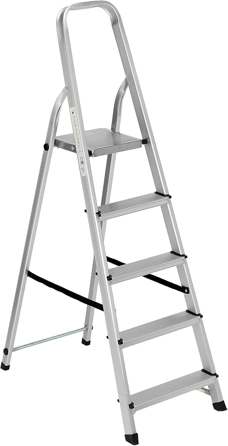Garden Friend Scala alluminio 5 gradini 45x91x150h cm portata max.150 kg