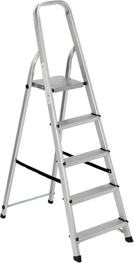 Garden Friend Scala alluminio 5 gradini 45x91x150h cm portata max.150 kg
