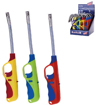 ACCENDIGAS A FIAMMA BBQ PIEZO SPRAT FLEXRICARICABILE