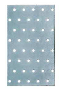 SIPA PIASTRA GAZEBO DIRITTA PESANTE ART.370 MM.160X100