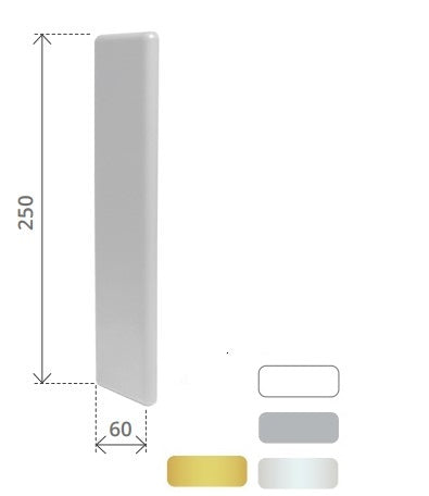 BOLIS PLACCA FAST CIECA GRIGIO SATINATOART.1800/MC.GS