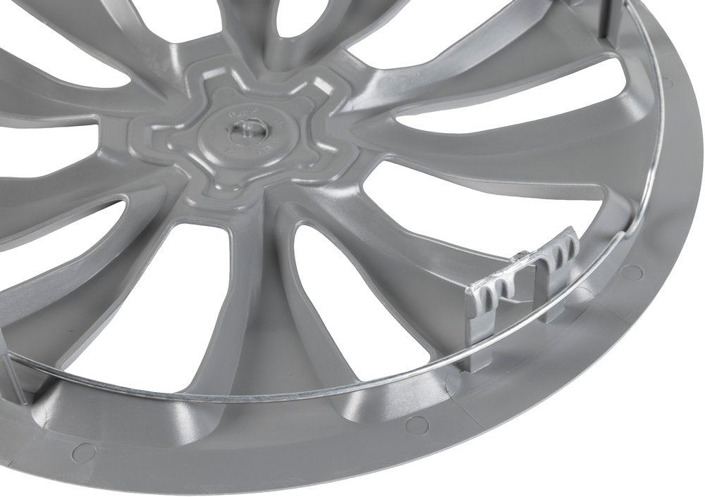 START Borchie Copricerchio auto grigio singolo montecarlo 13'' in ABS Originale