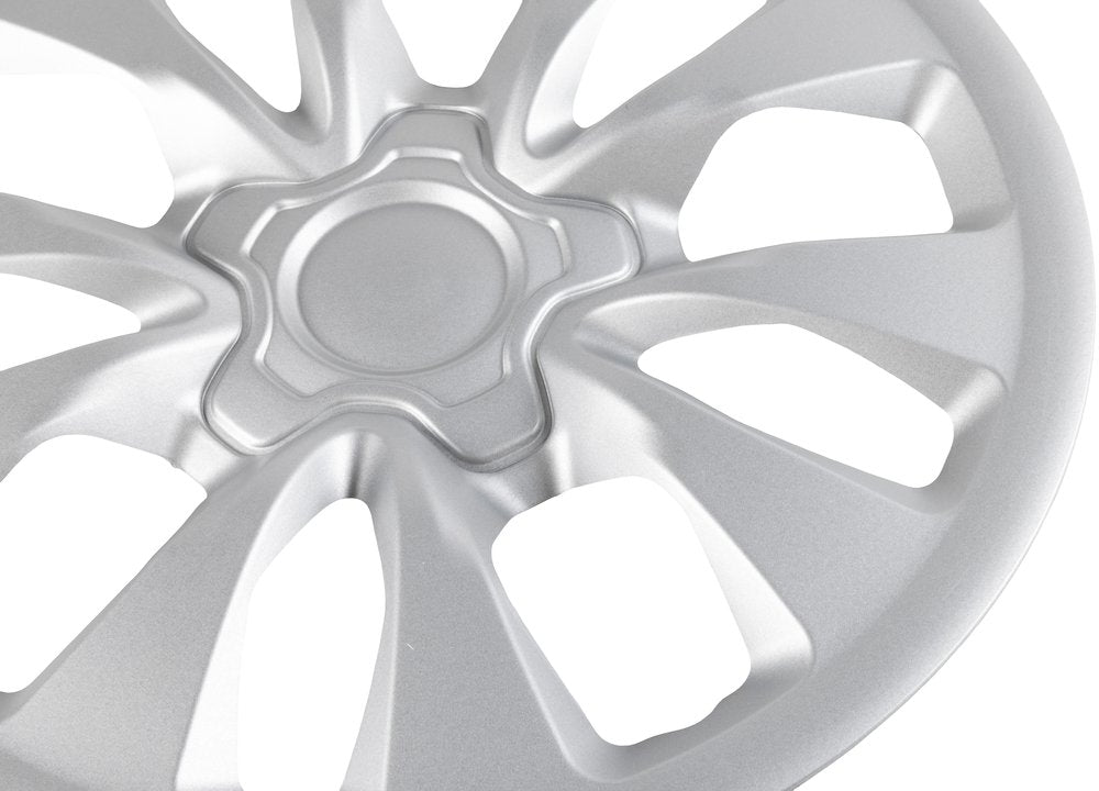 Borchie Copricerchio auto grigio singolo monte carlo 15'' in ABS