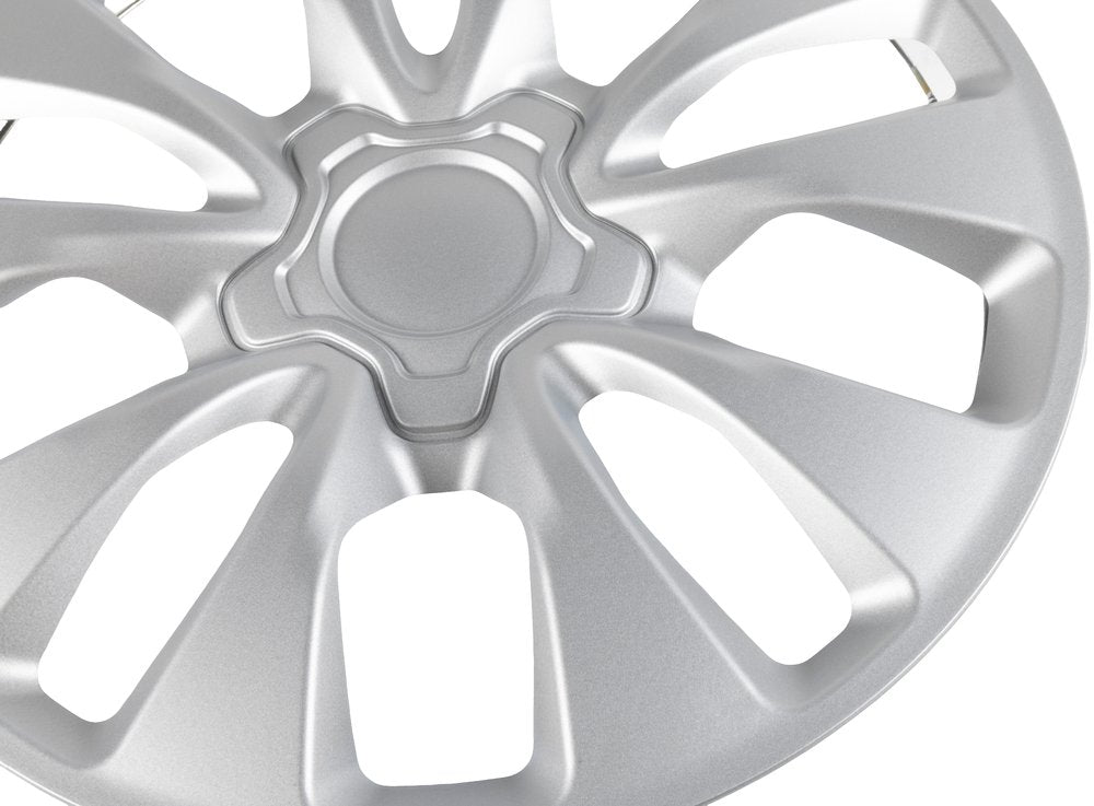 Borchie Copricerchio auto grigio singolo monte carlo 16'' in ABS