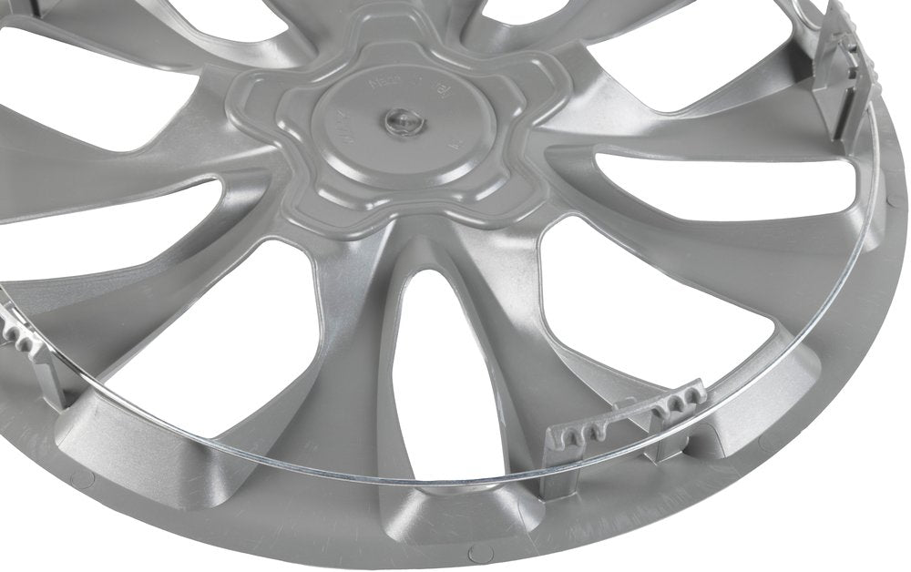 Borchie Copricerchio auto grigio singolo monte carlo 16'' in ABS