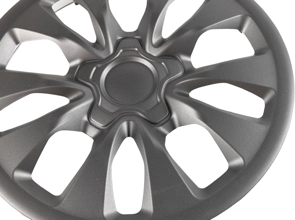 Borchie Copricerchio auto antracite singolo monte carlo 15'' in ABS
