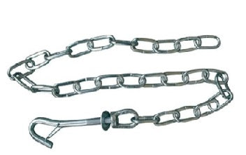 TUBO DI SCARICO MACERIE: CATENA DI RICAMBIO C/GANCIO CM.105