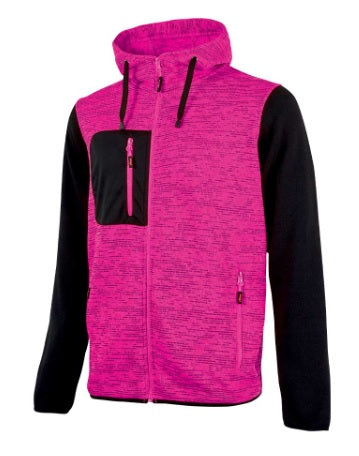 UPOWER DONNA FELPA RAINBOW BLACK FUCSIATG. S INVERNALE