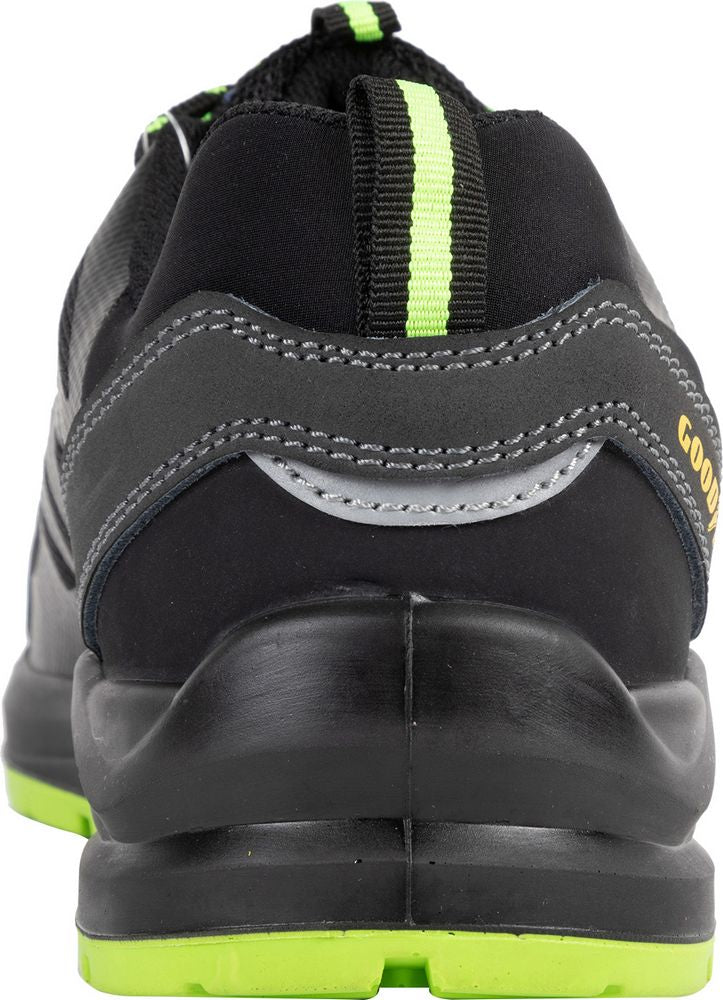 GOODYEAR Scarpe antinfortunistiche metal-free SP1 in tessuto nero e verde