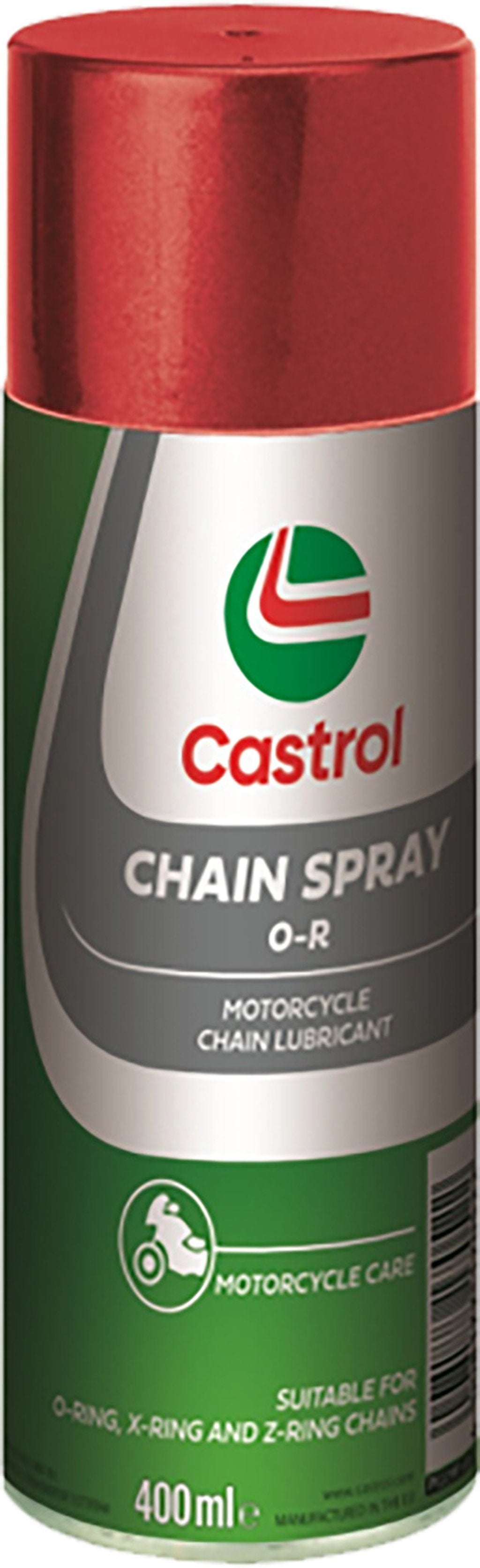 Castrol Chain Spray O-R 15W-40 400ml Sintetico Olio Motore Lubrificante Moto