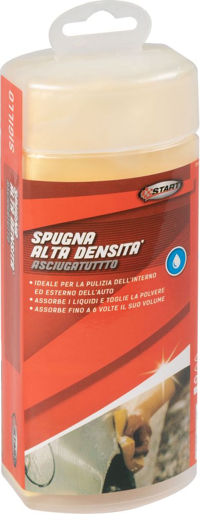 Spugna asciugatutto alta densità in cofanetto dimensioni 8x15 cm