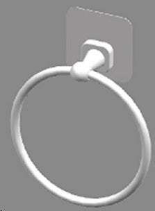 PORTASCIUGAMANI AD ANELLO XTRA' SERIE BLISS