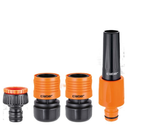 CLABER LANCIA E RACCORDI STARTER MAX-FLOW KIT 3/4 4PZ BLS AR