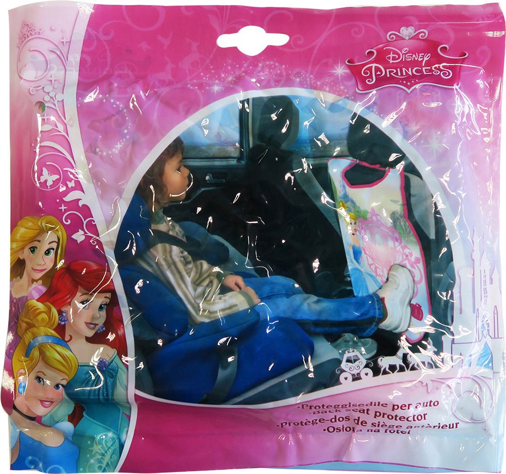 Proteggisedile universale in pvc 45x57cm stampa Cenerentola