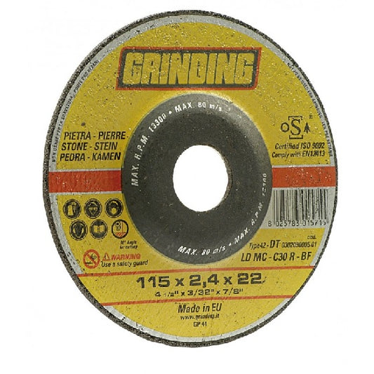MOLA ABRAS. GRINDING TAGLIO MARMO 115X2,4X22,2 LD-MC