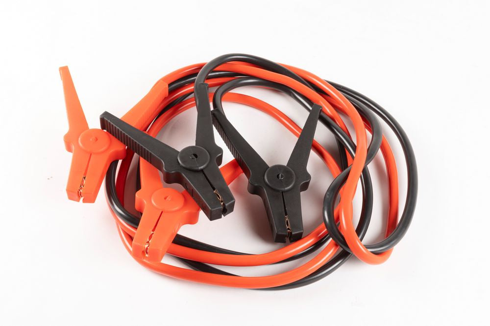 START Cavi Batteria 500Ah 3m con Pinze Isolate ? Avviamento Emergenza Auto