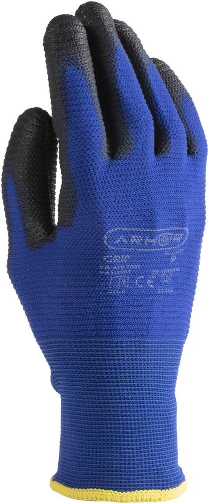 ARMOR Guanti Grip tessuto nido d'ape in nylon e palmo in pu tg. 9