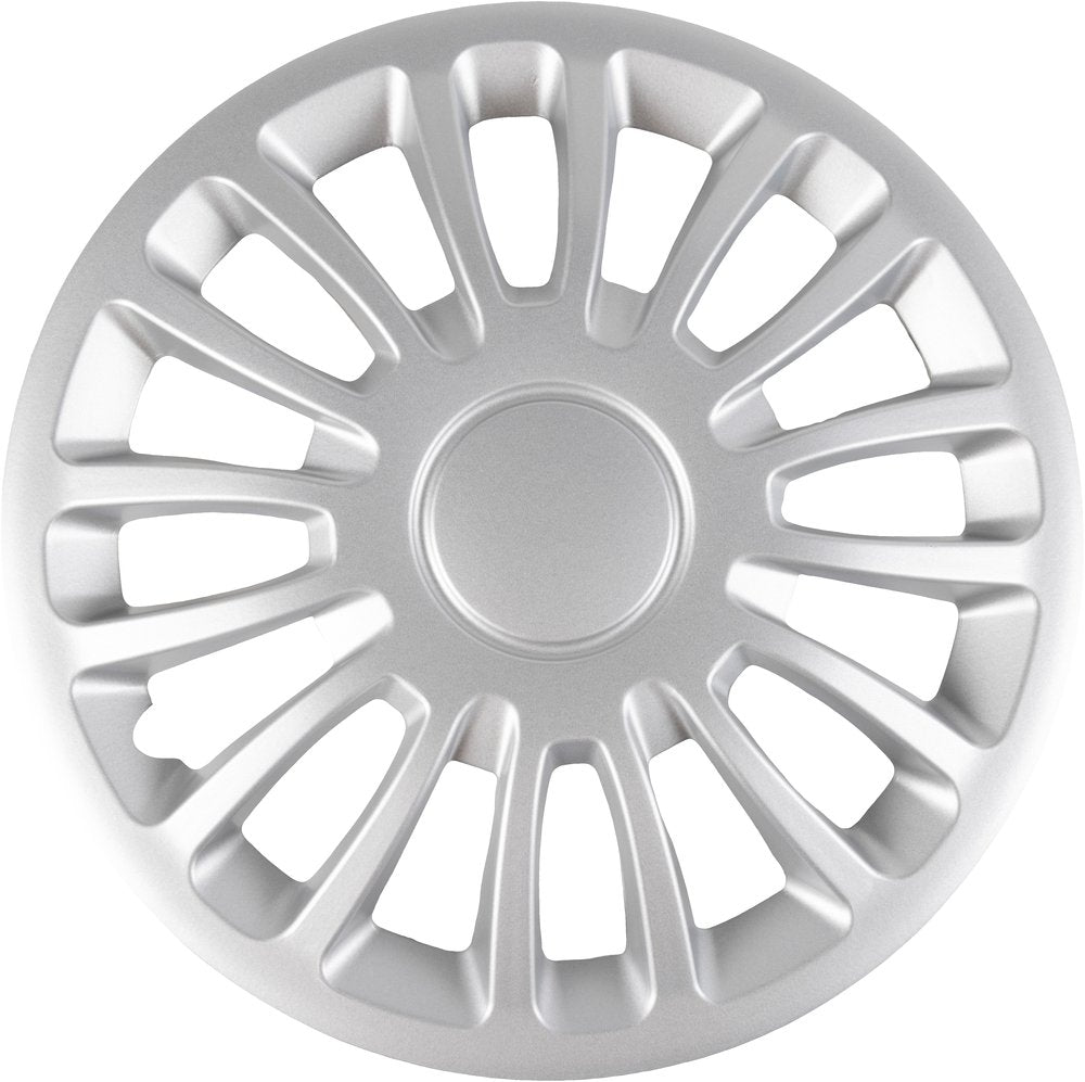 Borchie Set copricerchi auto grigi monza 14'' 4 pezzi in ABS