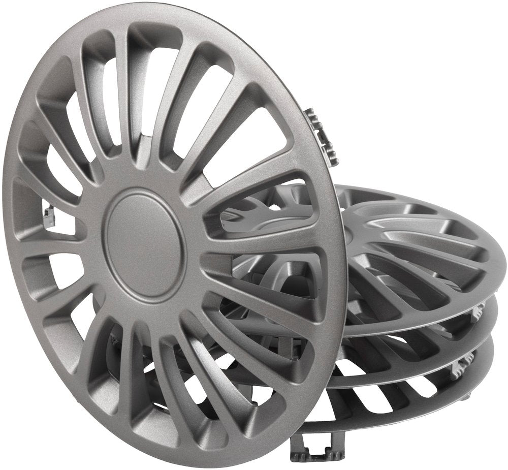 Borchie Set copricerchi auto antracite monza 14'' 4 pezzi in ABS