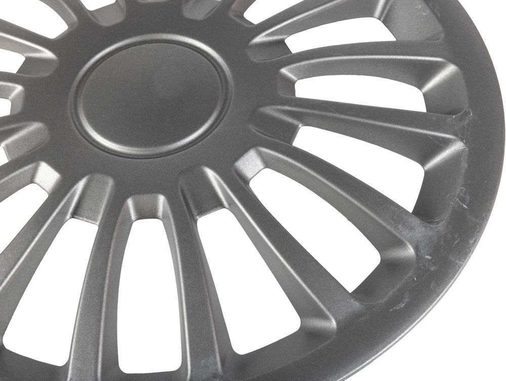 Borchie Set copricerchi auto antracite monza 15'' 4 pezzi in ABS