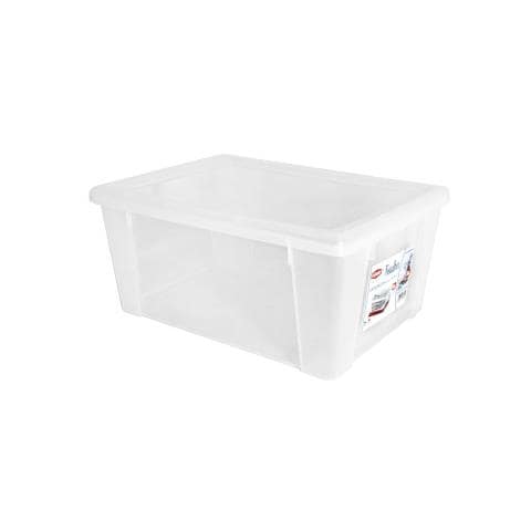 CONTENITORE C/COPERCHIO TRASP. LT.10 CM.36,5X25,5X14H (L)