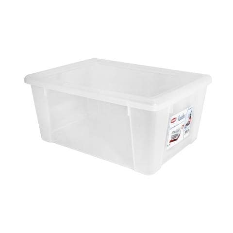 CONTENITORE C/COPERCHIO TRASP. LT.15 CM.39X29X17H (XL)