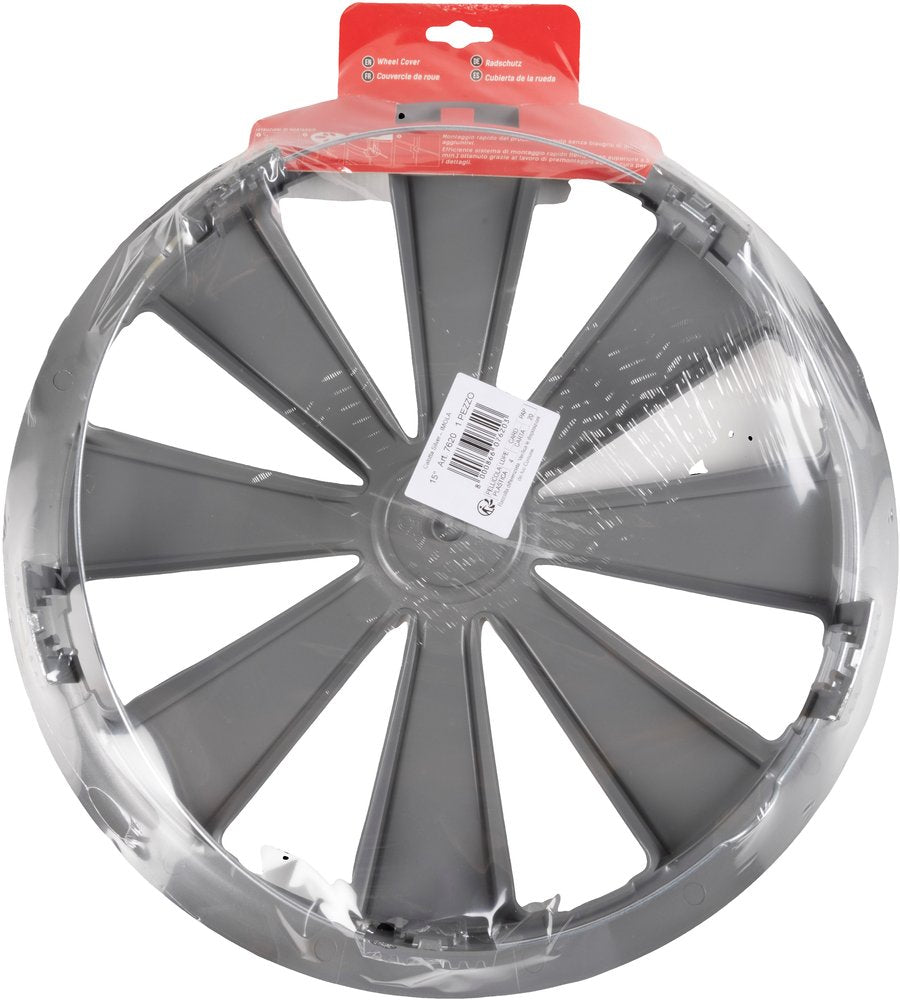 START Borchie Copricerchio auto grigio singolo imola 15'' in ABS