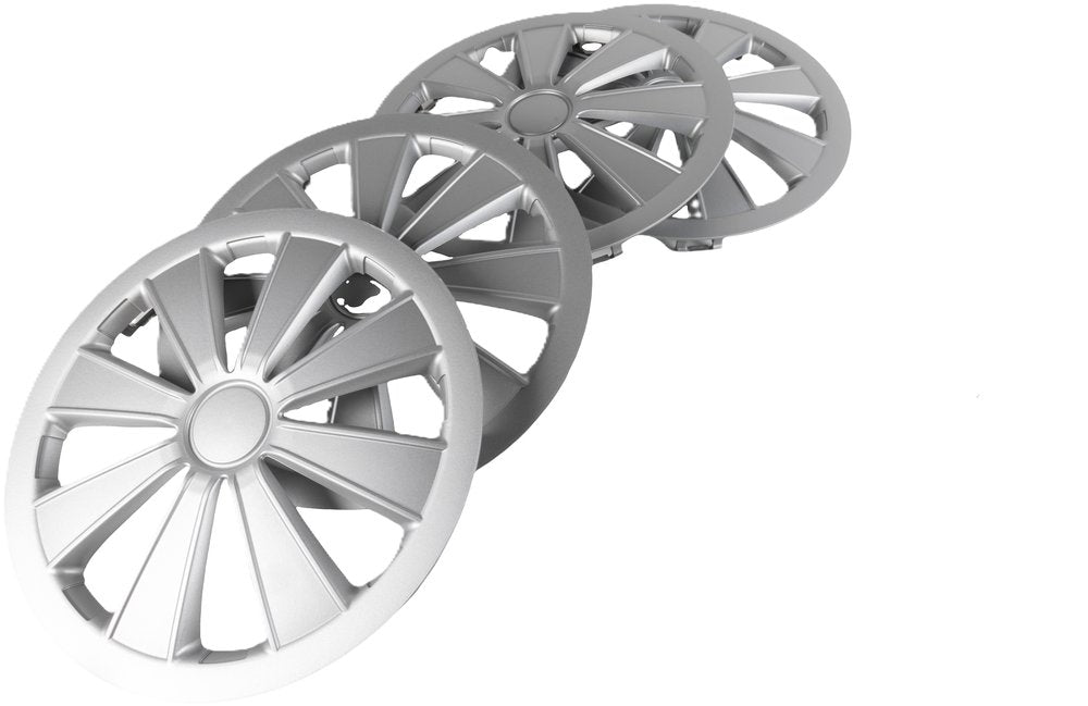 START Borchie Set copricerchi auto grigio imola 14'' 4 pezzi in ABS Originale