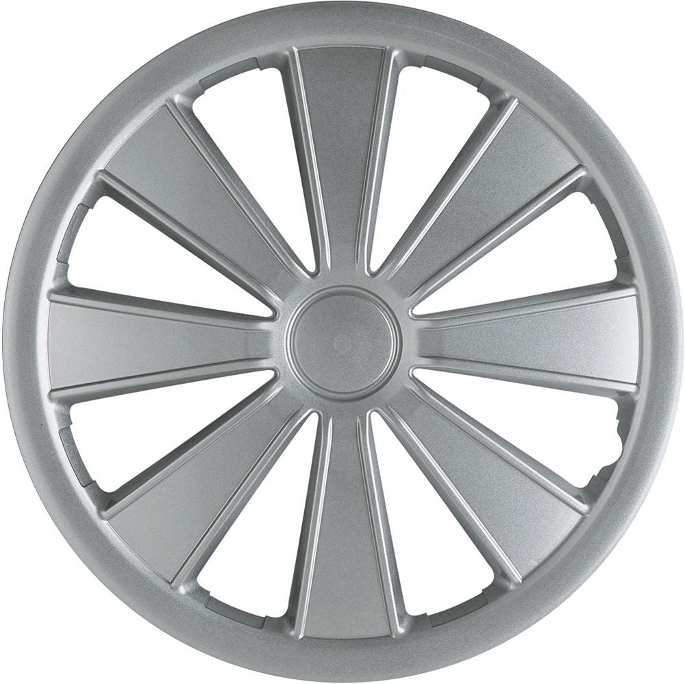 Borchie Set copricerchi auto grigio imola 15'' 4 pezzi in ABS