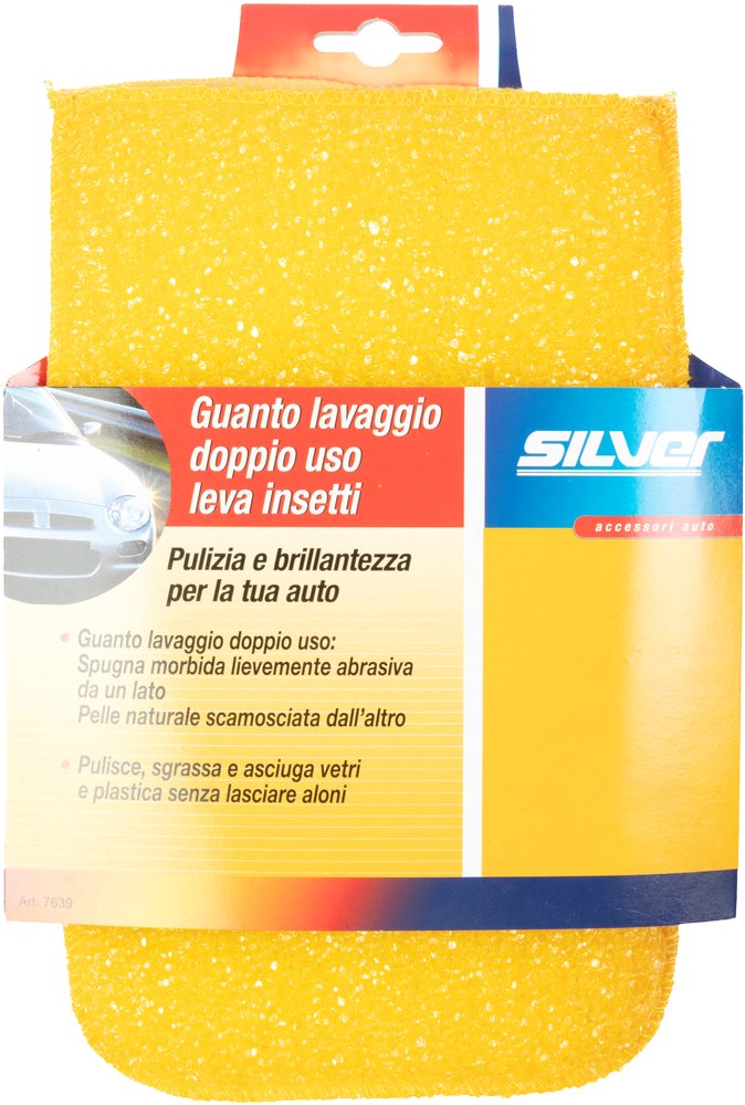 Guanto Singolo lavaggio doppio uso leva insetti per auto