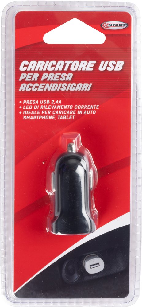 Caricatore USB Universale per presa accendisigari 12V univerale