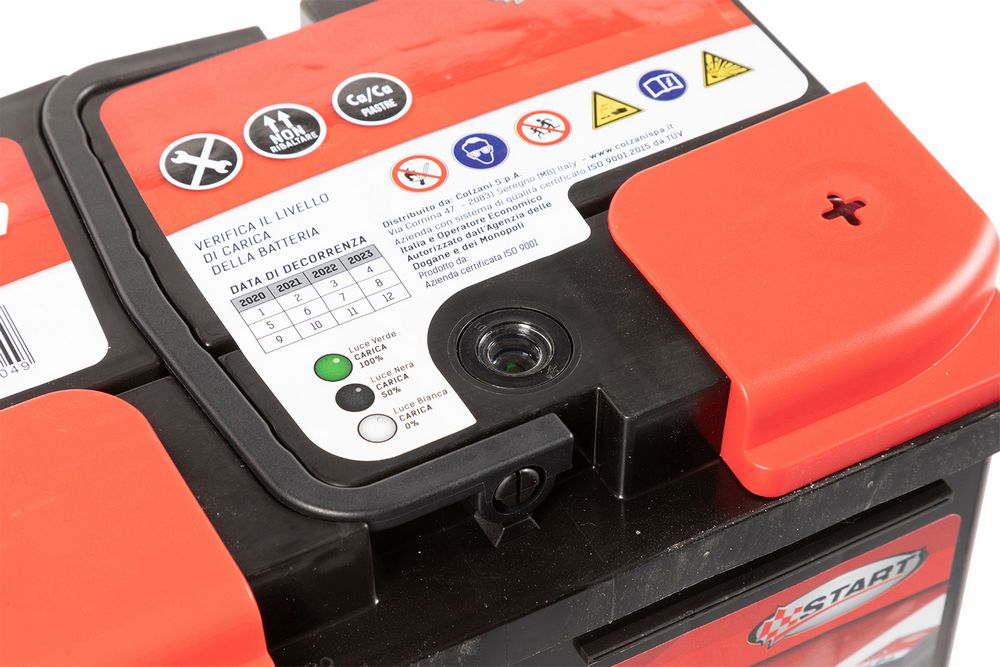 Batteria Auto 55AH 12V 480A polo positivo destro Cassetta L1