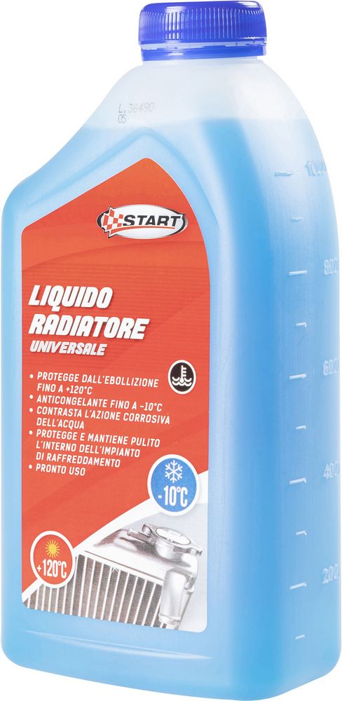 START Liquido radiatore 1L anticongelante -10C +120C per motori auto