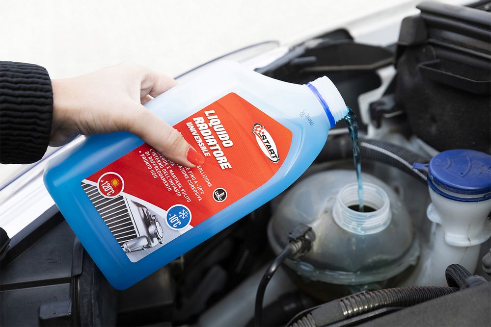 START Liquido radiatore 1L anticongelante -10C +120C per motori auto